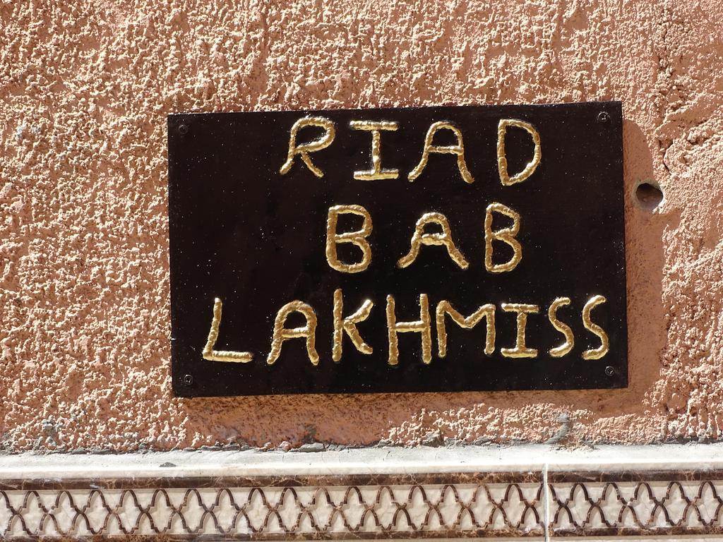 Riad Bab Lakhmiss Hotell Marrakesh Exteriör bild